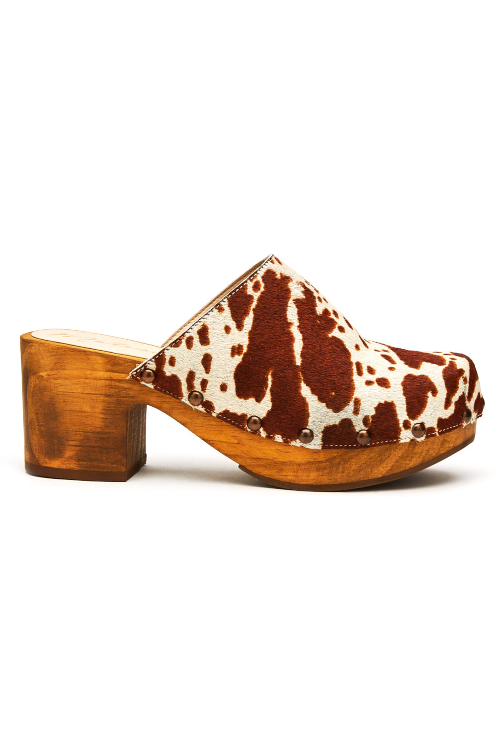 Brown Cow Holly Clog