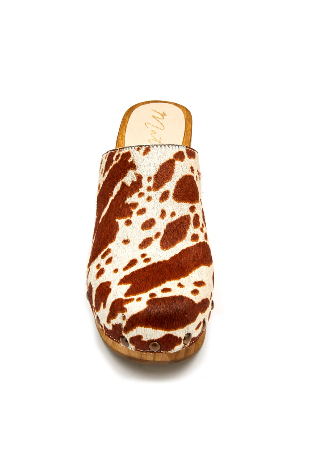 Brown Cow Holly Clog