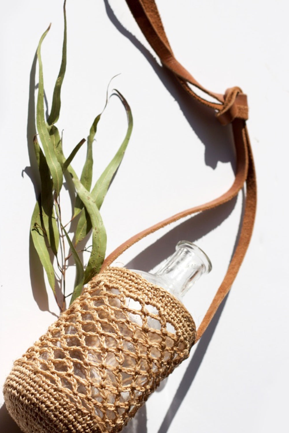 Jessy Leather Bottle Holder