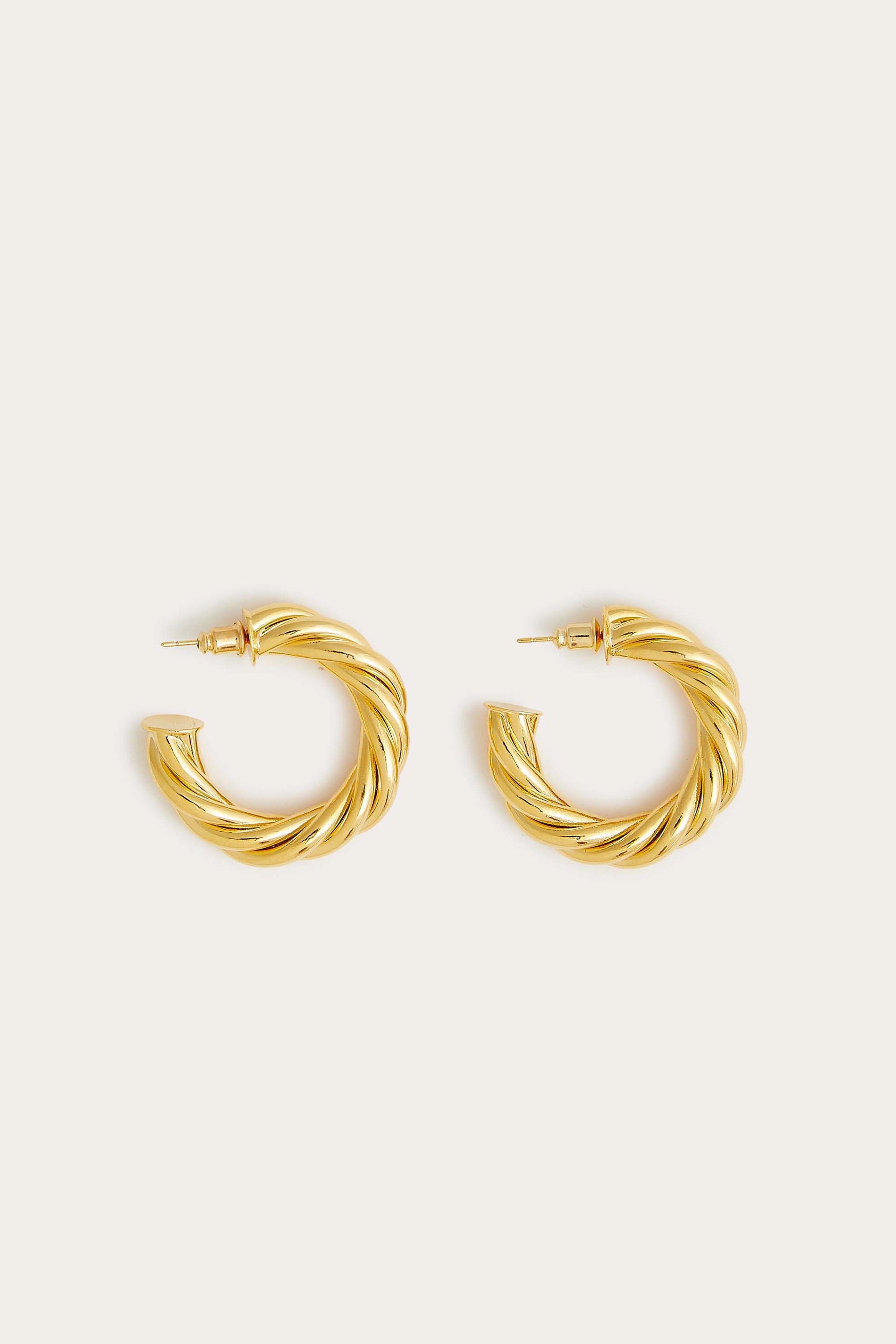 Gold Hudson Hoops