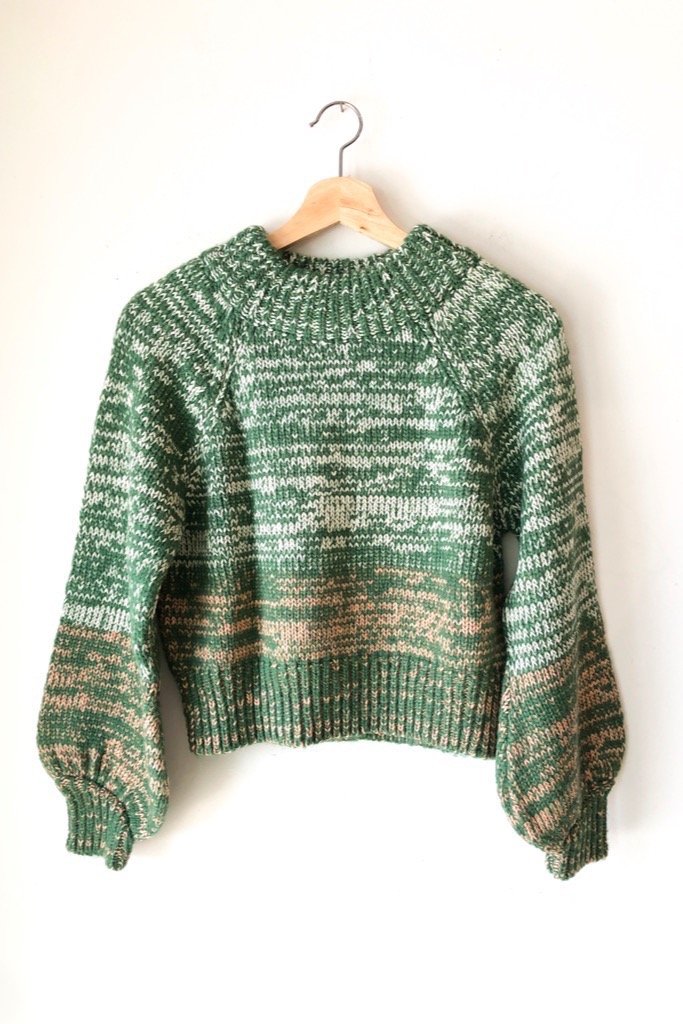 Green Cordova Sweater