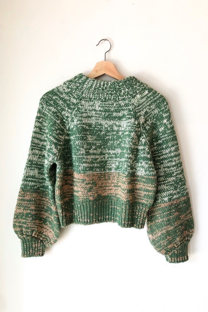 Green Cordova Sweater
