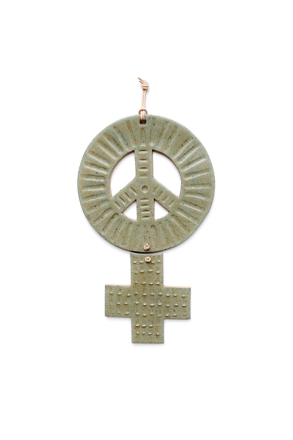 Olive Peace Sister Wall Hanging