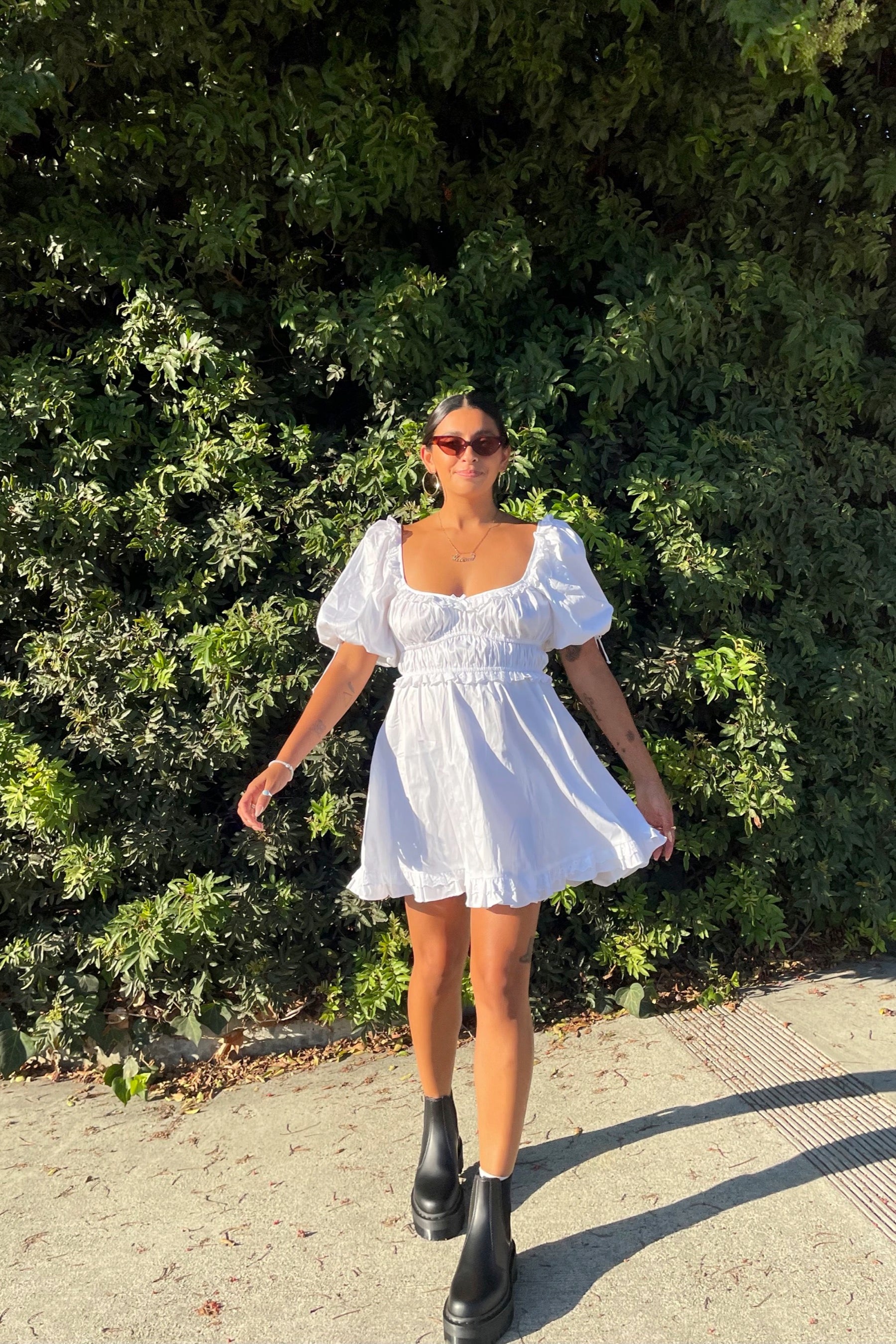 Ivory Jackson Mini Dress