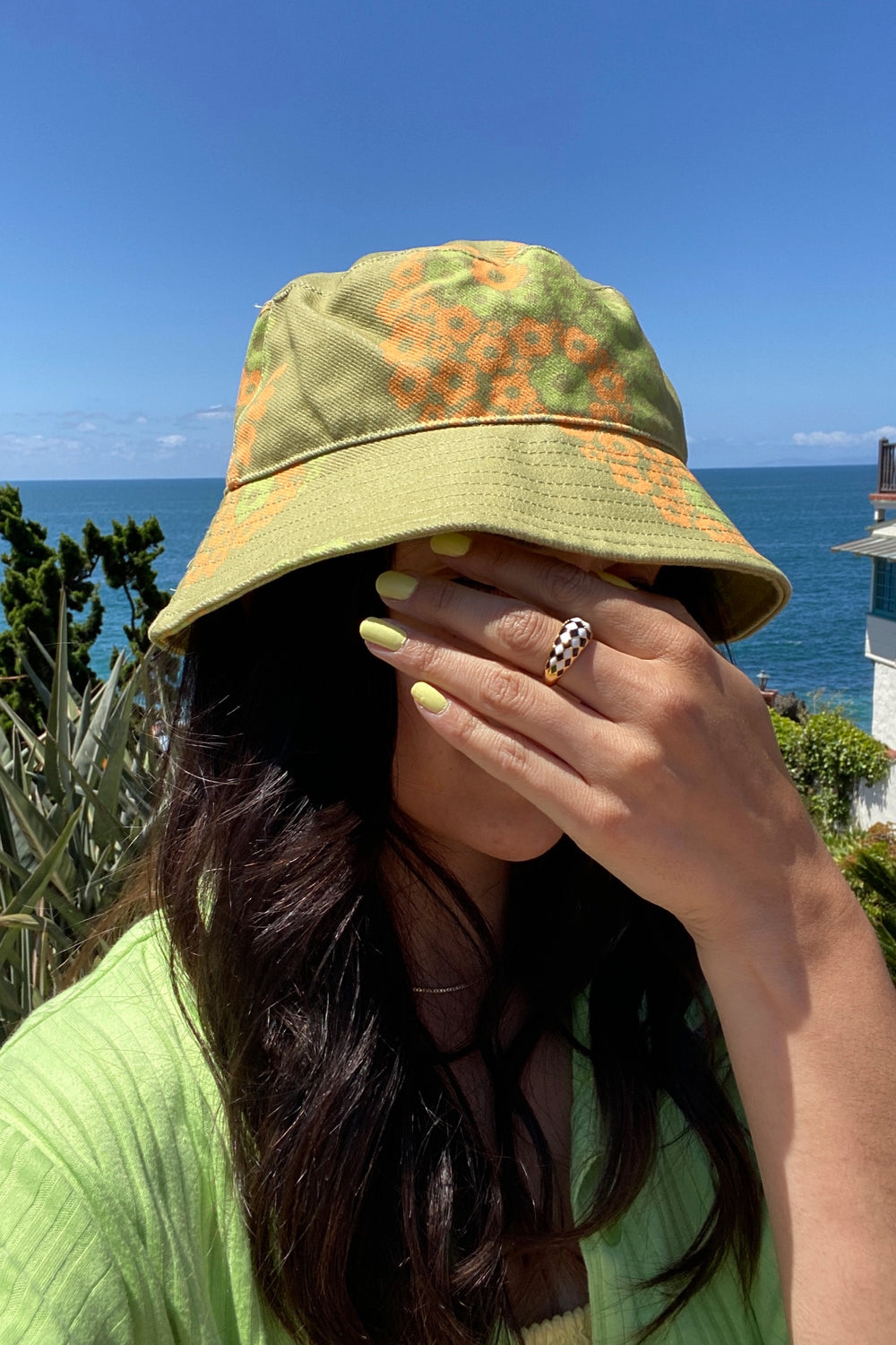 Pear Yin Yang Britt Bucket Hat