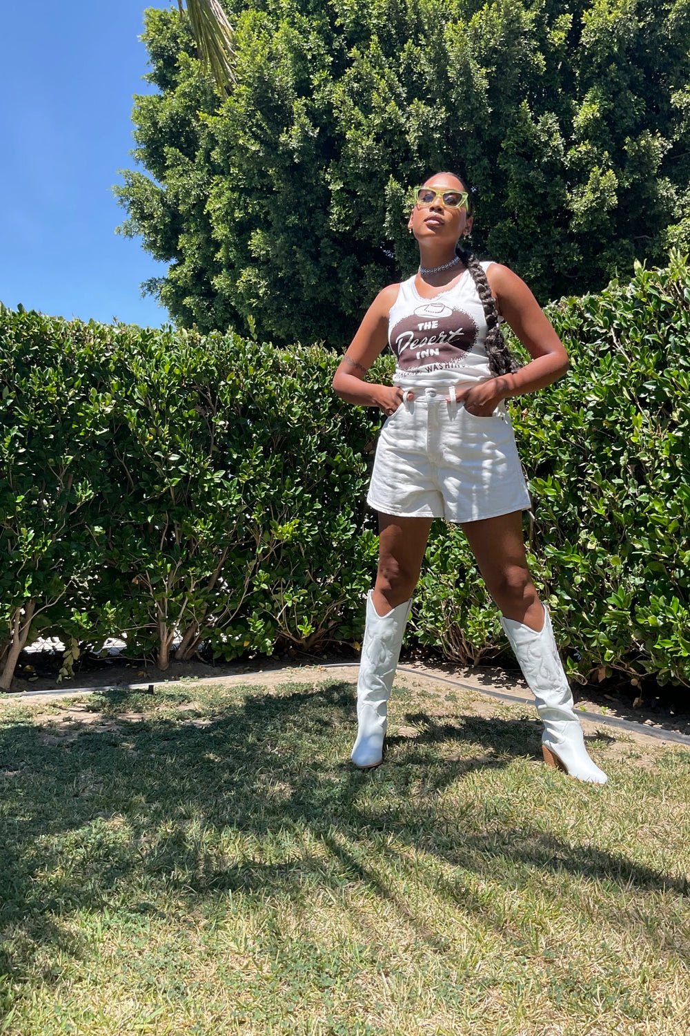 White Urson Boots
