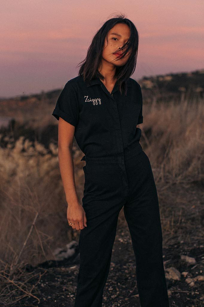 Black Stardust Coveralls