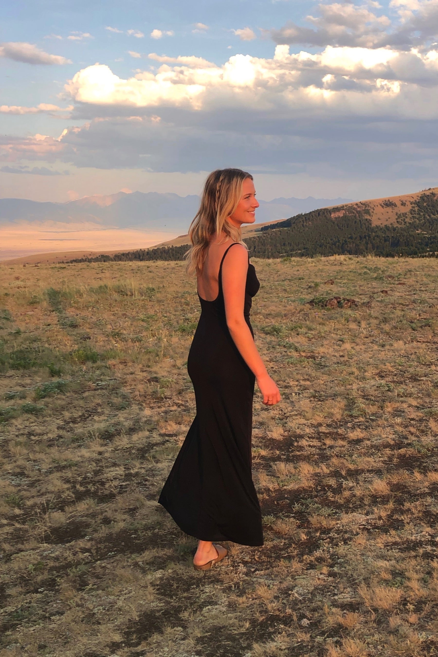 Black Bare It All Dress