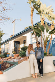 Blue Gingham Maybelle Top