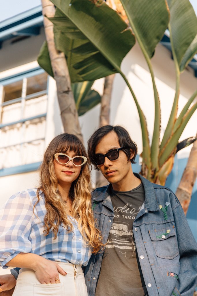 Blue Gingham Maybelle Top