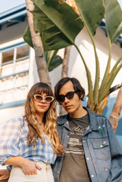 Blue Gingham Maybelle Top