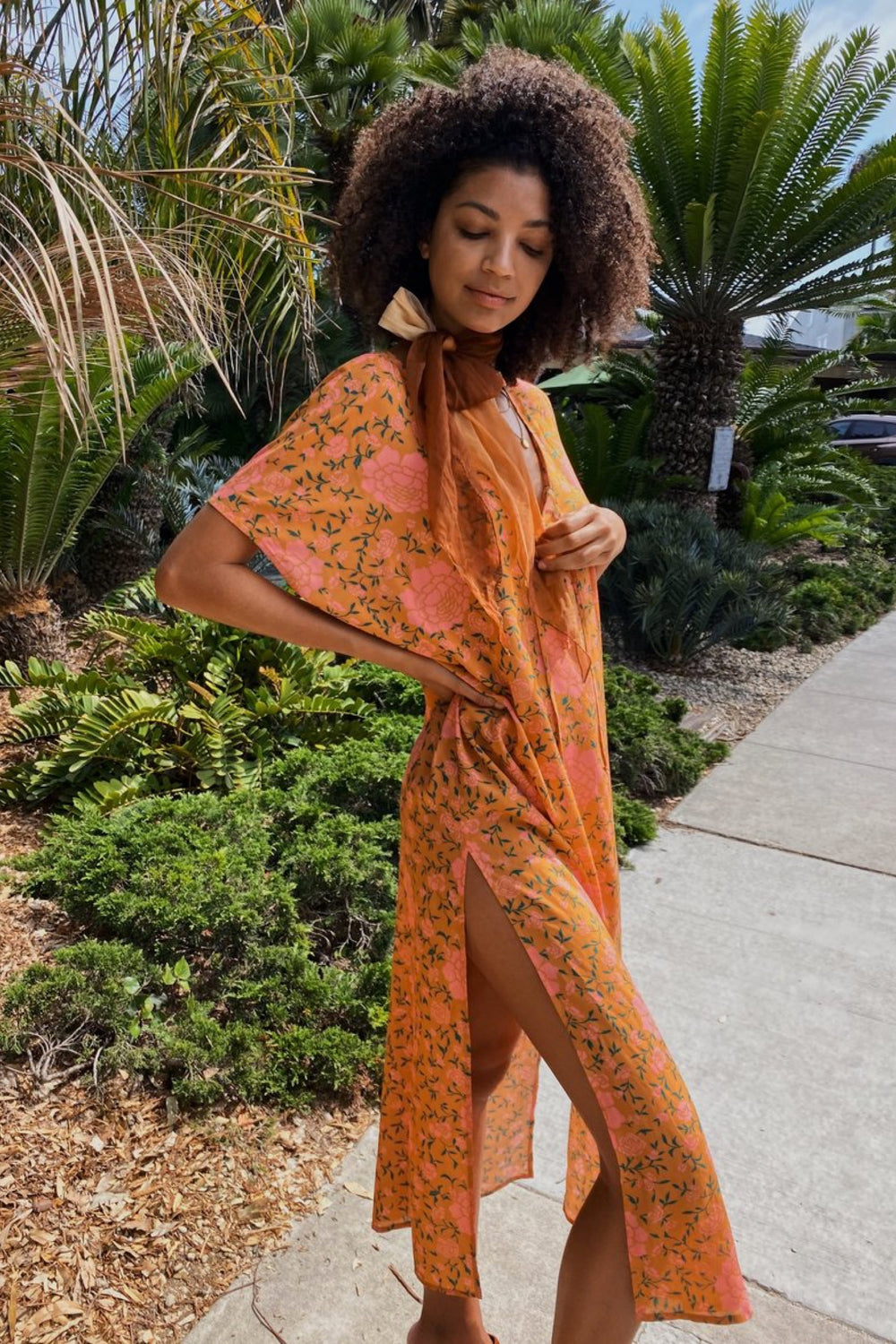 Copper Flamenco Margot Caftan