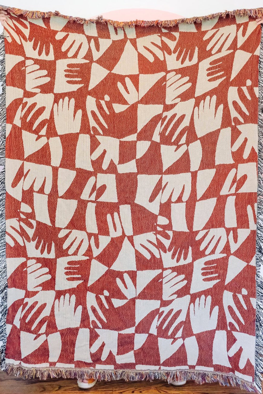 Hand Print Blanket