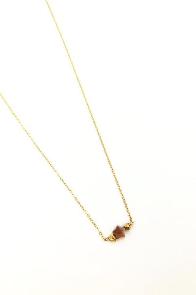 Jasper Star Itty Bitty Necklace