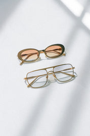 Gradient Brown Lyric Leigh Sunglasses