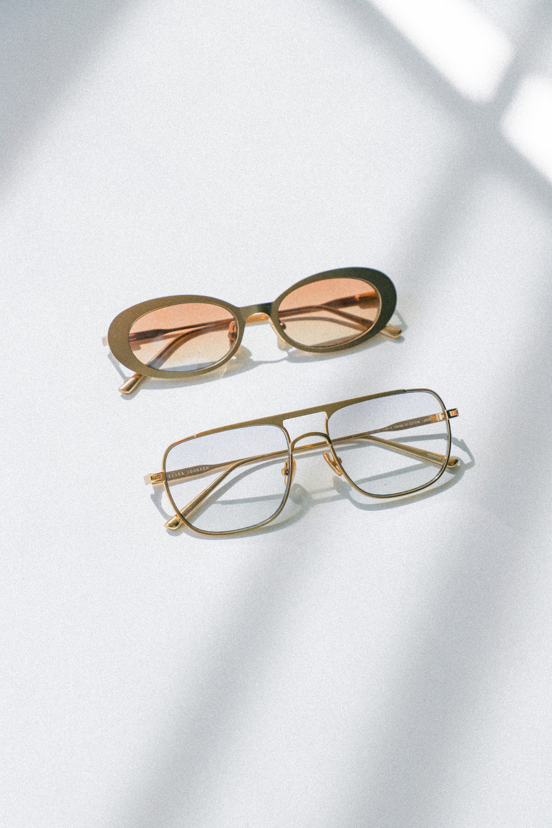 Gradient Brown Lyric Leigh Sunglasses
