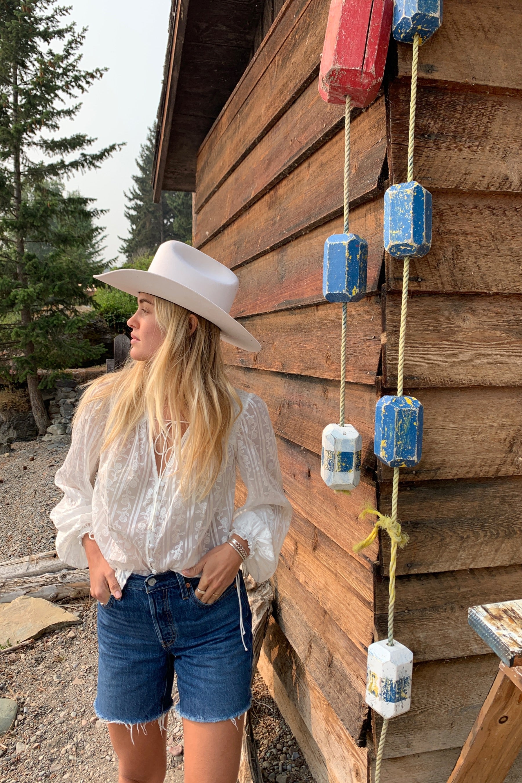 Creme Grace Blouse