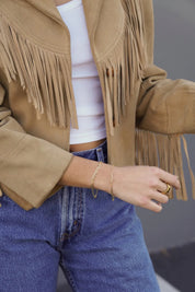 Gold XS Figaro Bracelet