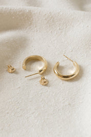 Gold Jane Hoops
