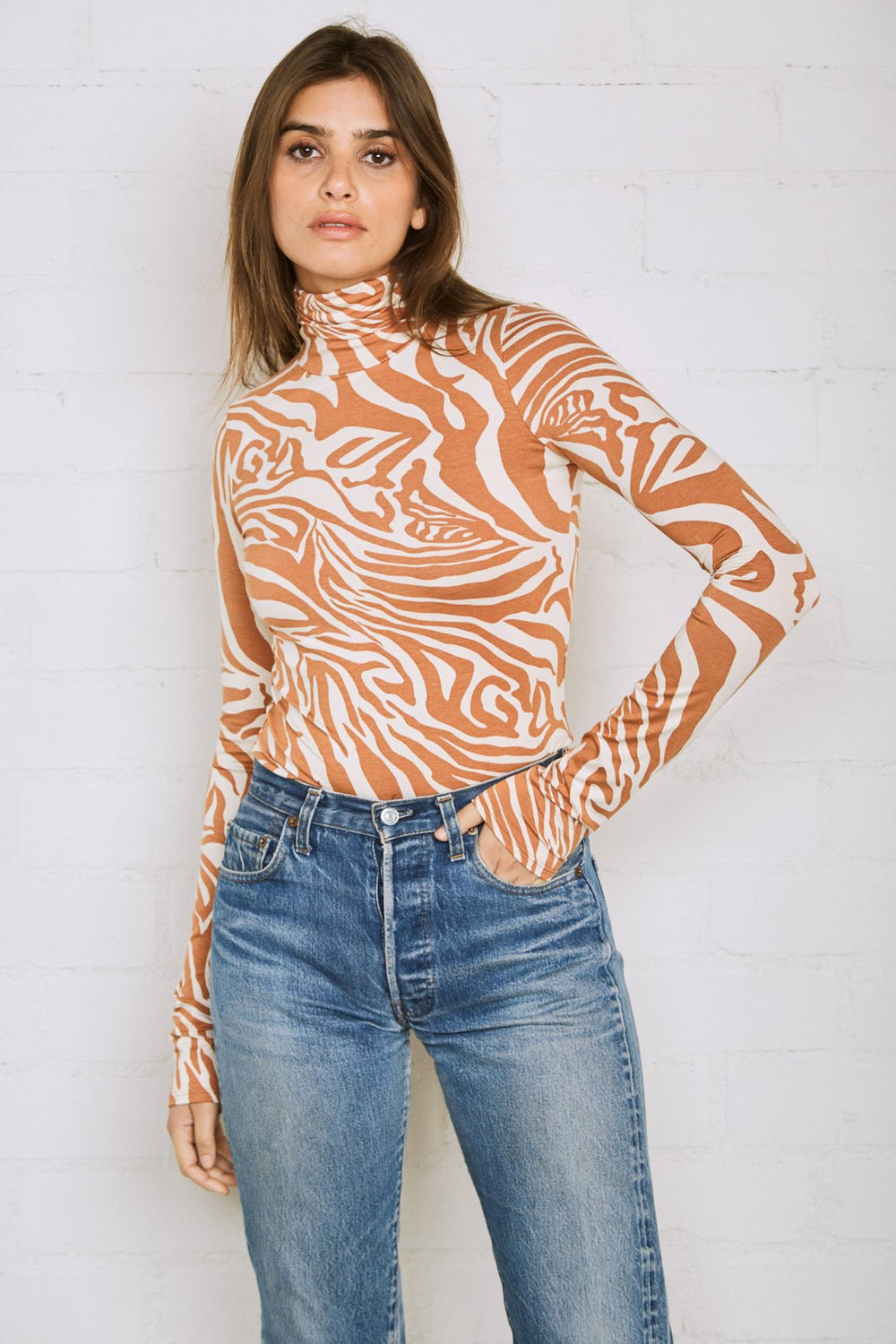 Safari Basic Turtleneck