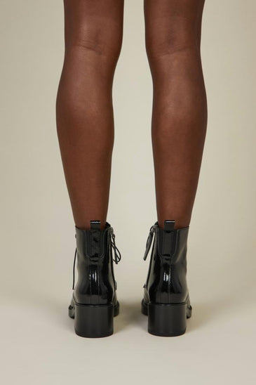 Black Patent Josh Boots main image 1