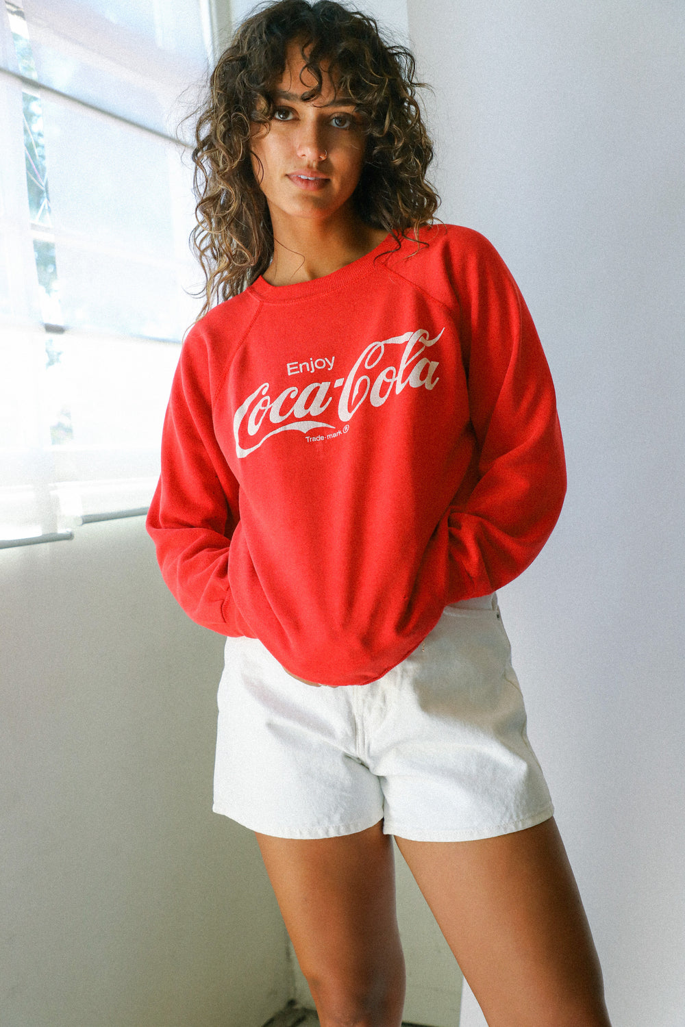 Red Coco-Cola Sweatshirt