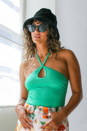 Green Apple Fleur Bodysuit