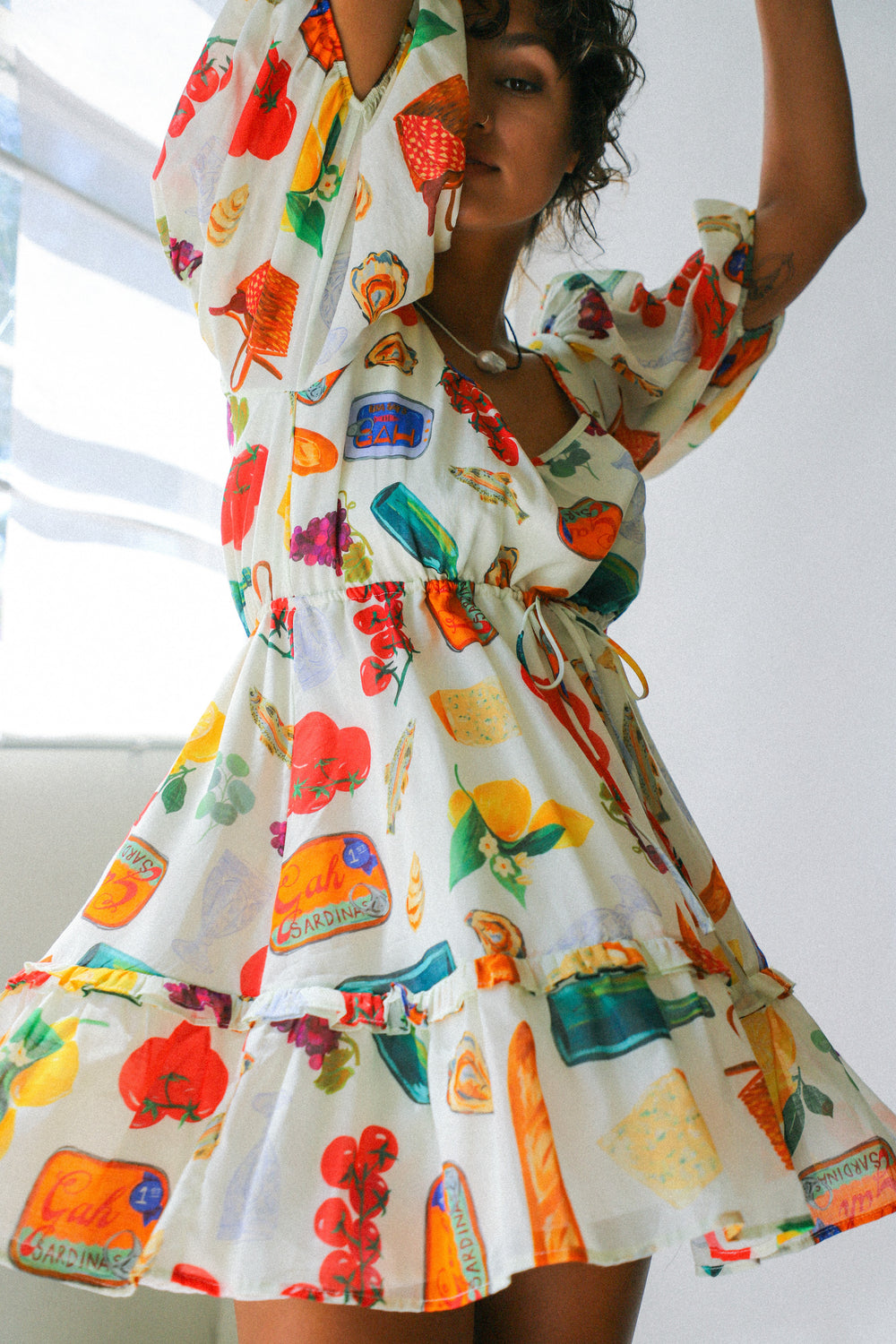 Ivory Italian Summer Leila Dress