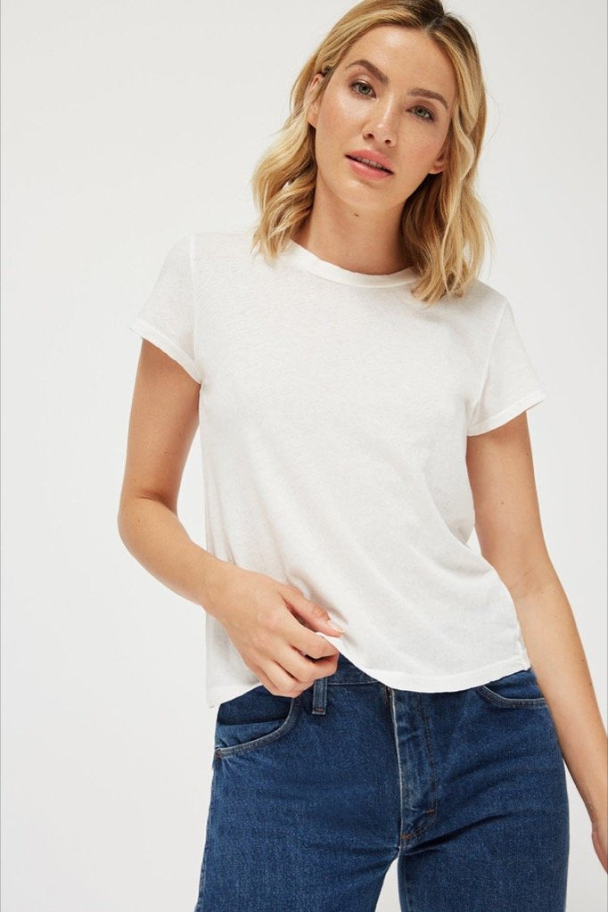 white t-shirt