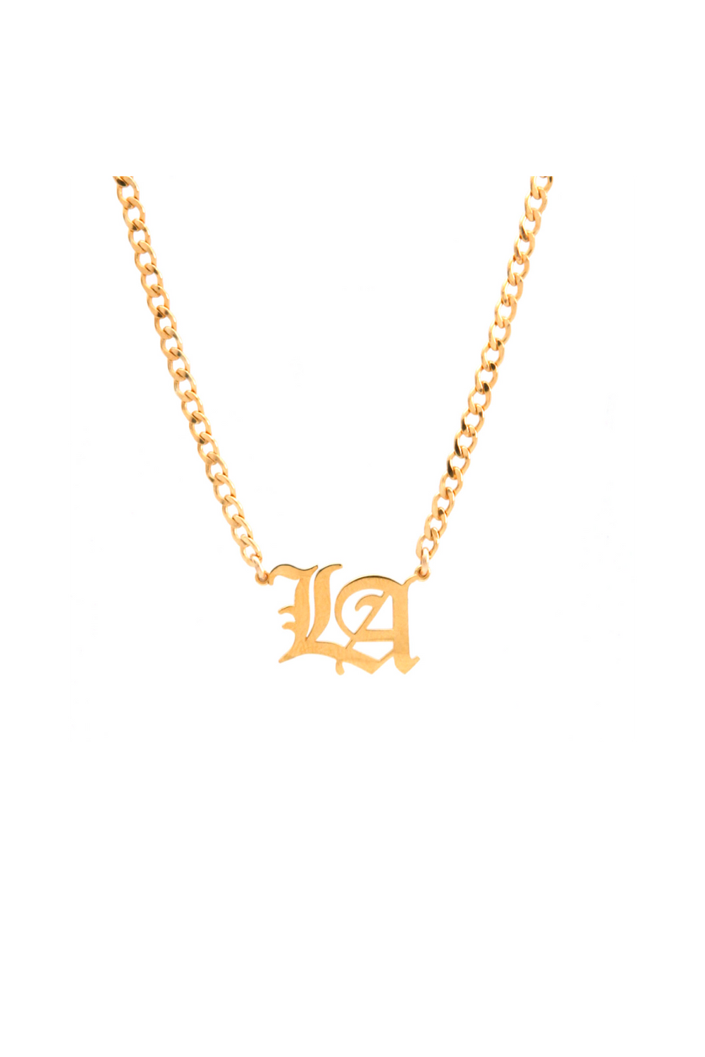 Gold LA Necklace