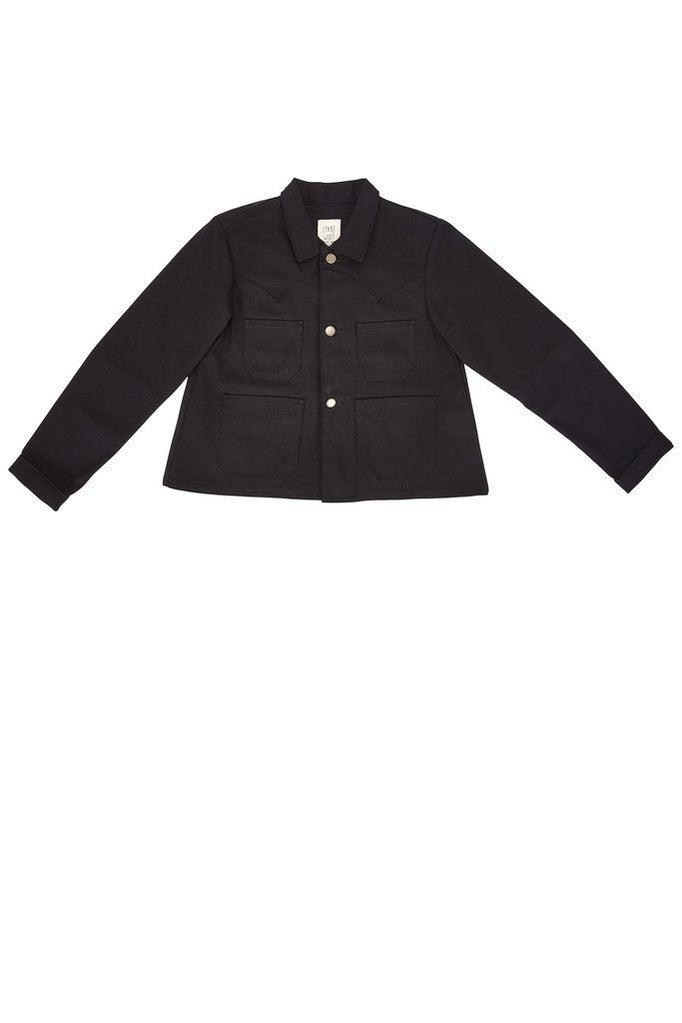 Black Canvas Ranch Jacket