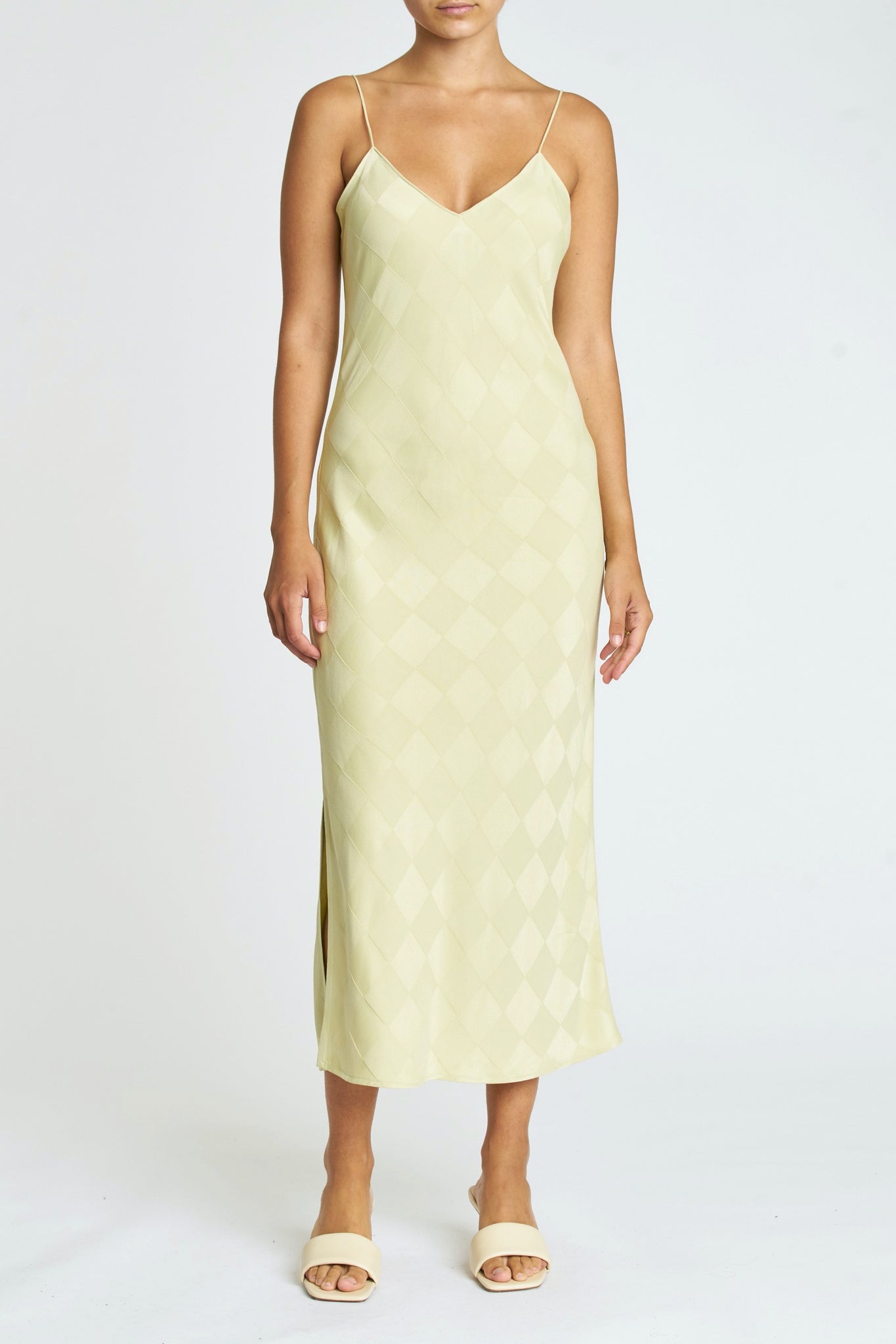 Citron Mari Slip Dress – Prism Boutique