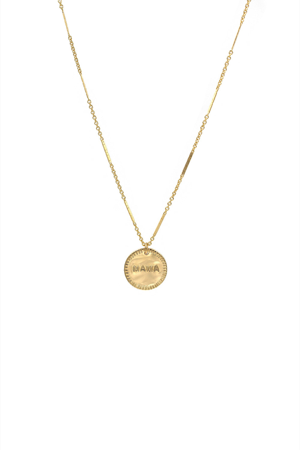Gold Coin Mama Necklace