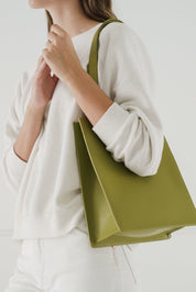 Spanish Moss Medium Leather Tote