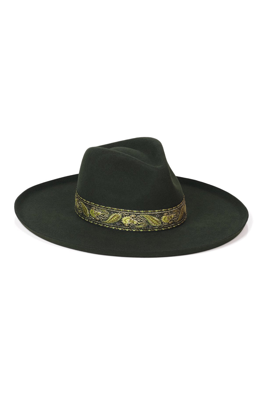 Forest Green Melodic Fedora