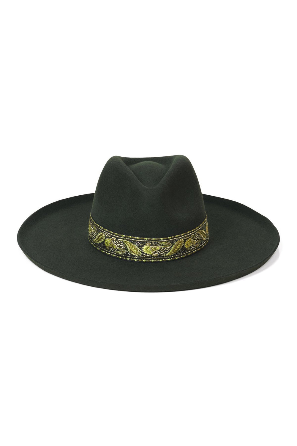 Forest Green Melodic Fedora