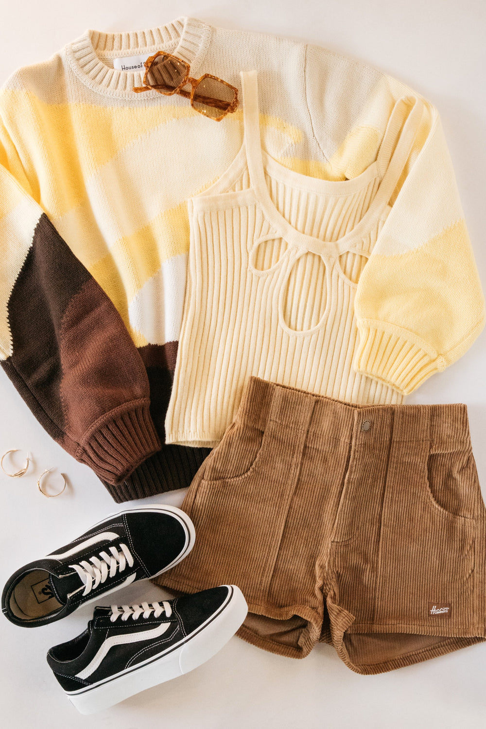 Blonde Landscape Sweater