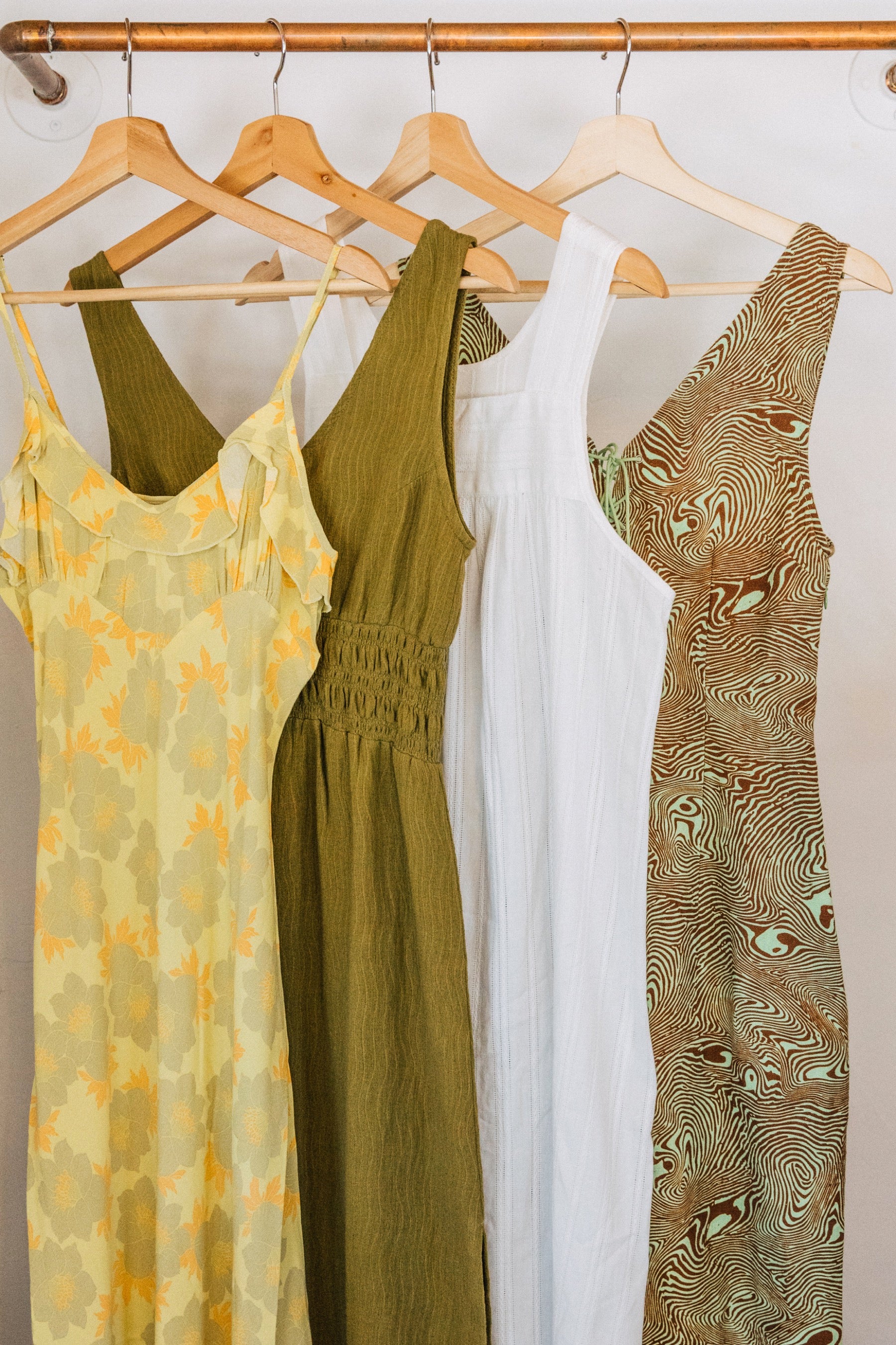 Moss Green Kayla Dress