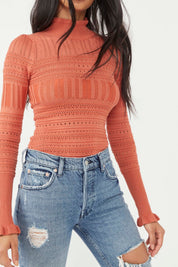 Warmstone Pointelle Me About it Bodysuit