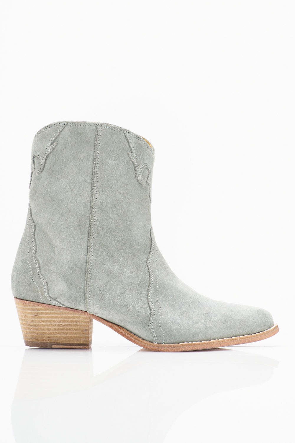 Dusty Blue Suede New Frontier Boot