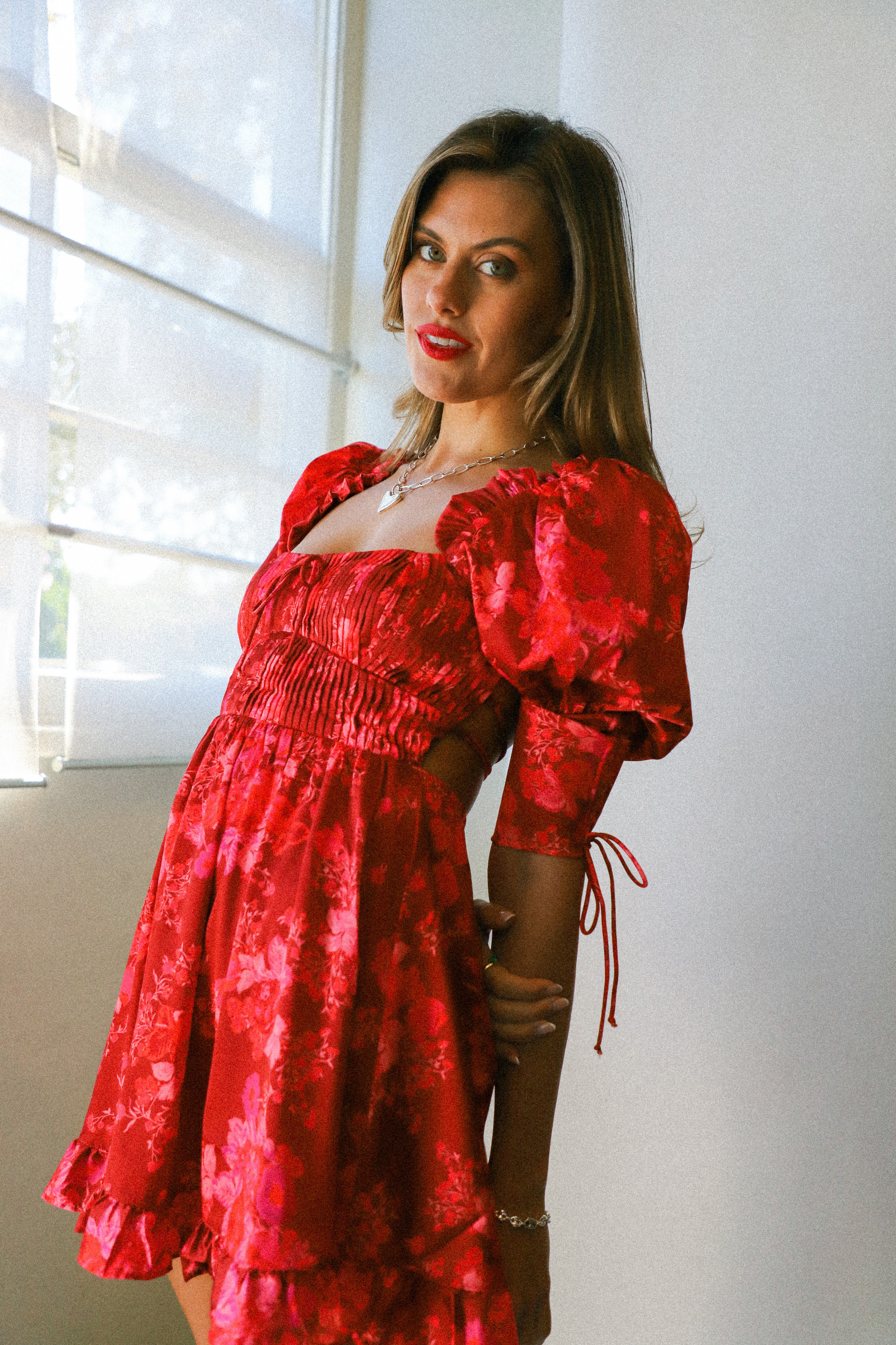 alia red dress Alia's Red Velvet Gown Stuns at the Hope Gala -