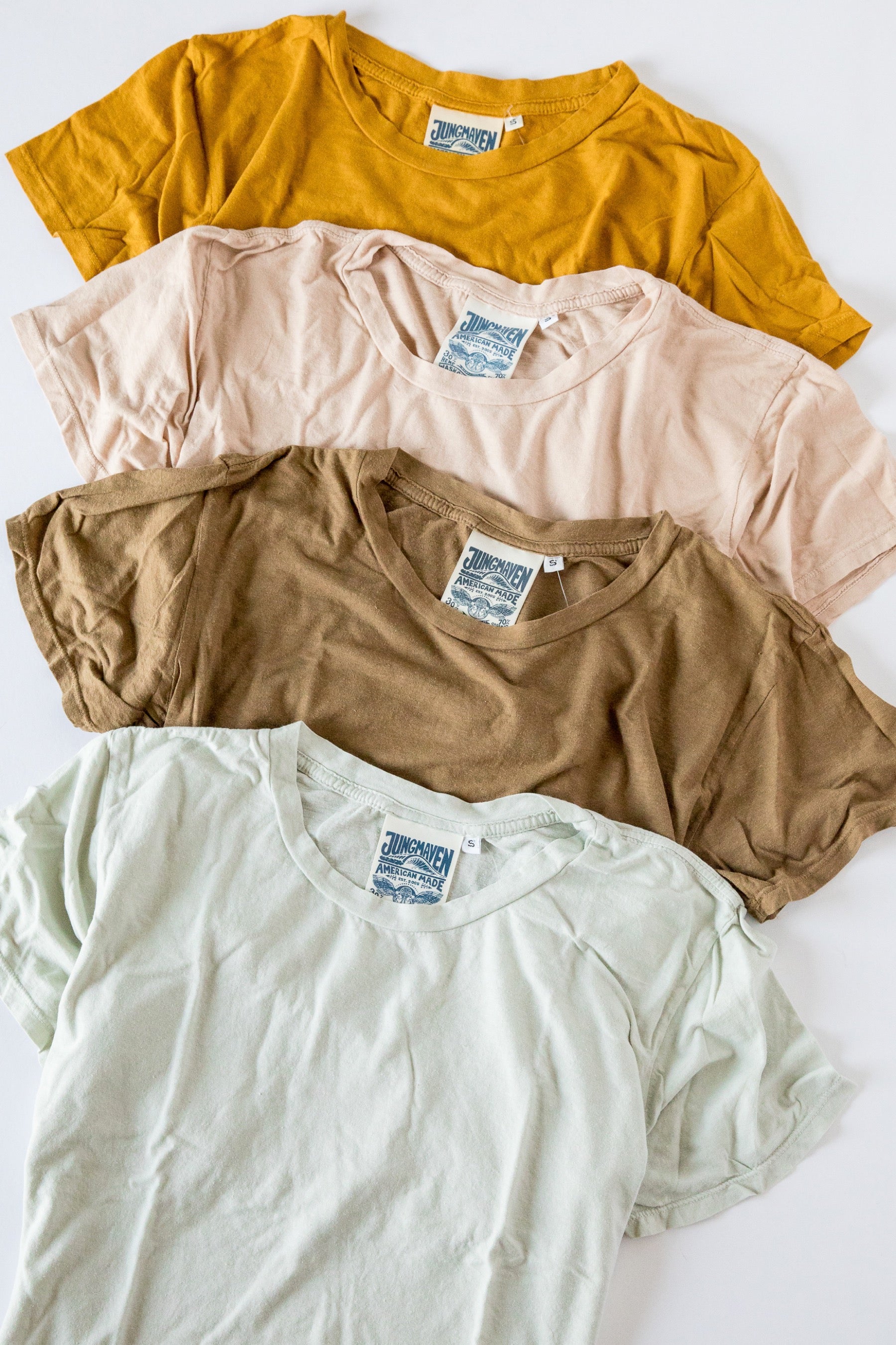 Marigold Cropped Ojai Tee