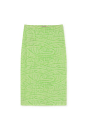 Green Fluor George Skirt