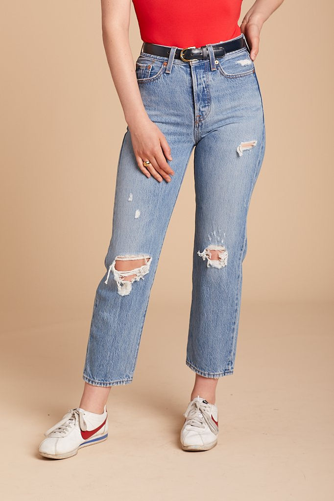 Authentically Yours Wedgie Straight Jean
