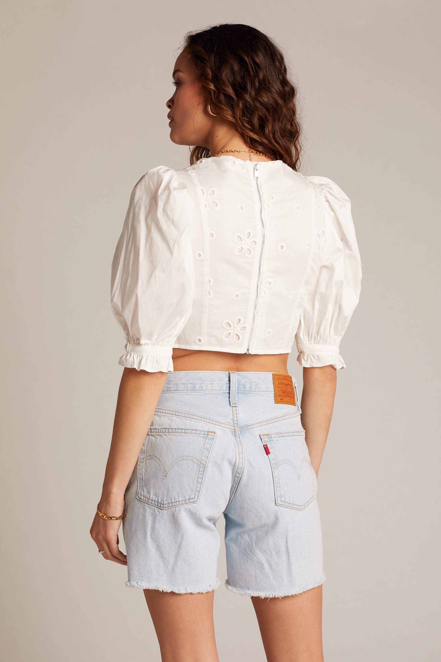 White Serena Top