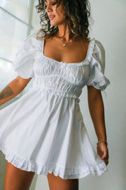 Ivory Jackson Mini Dress