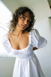 Ivory Jackson Mini Dress