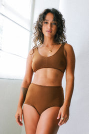 Ella Nude High Rise Brief