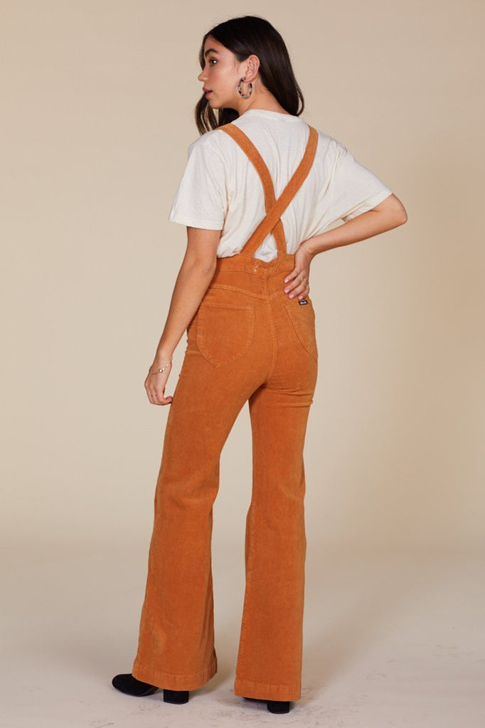 Tan Cord Eastcoast Flare Overall