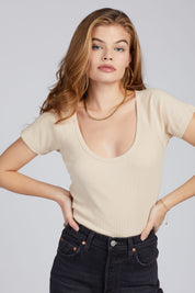 Stone Classic Rib Tee